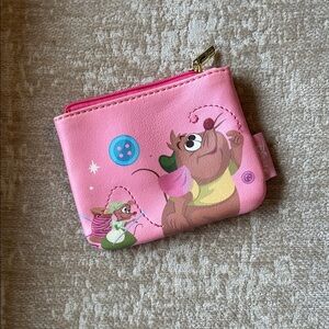 Loungefly Disney Cinderella Pink Character Kids Coin Bag